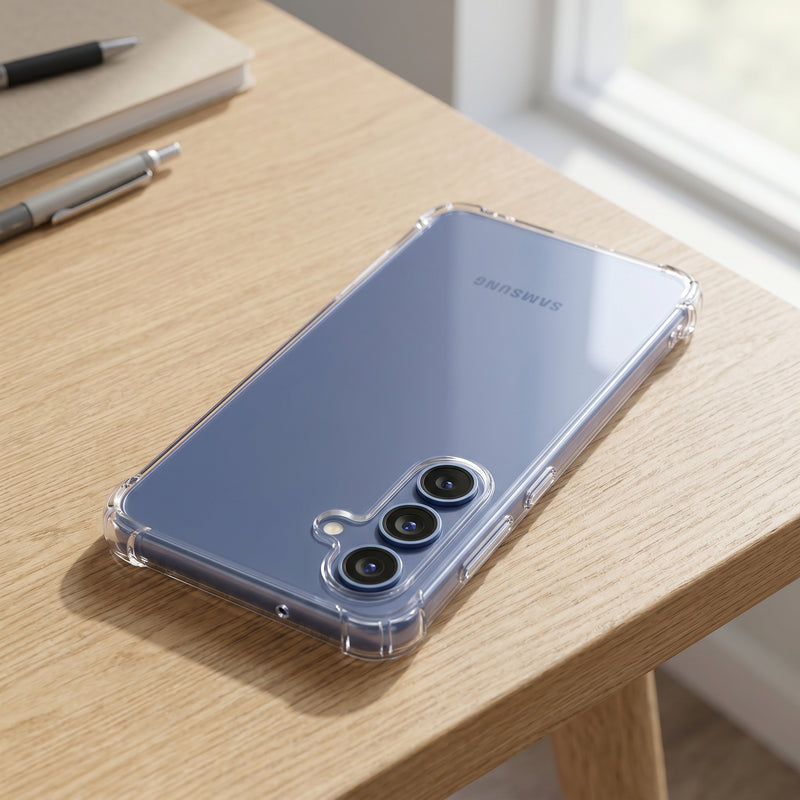 Funda Transparente Antishock Samsung S24 Fe