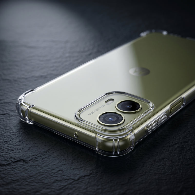 Funda Transparente Antishock Motorola G45