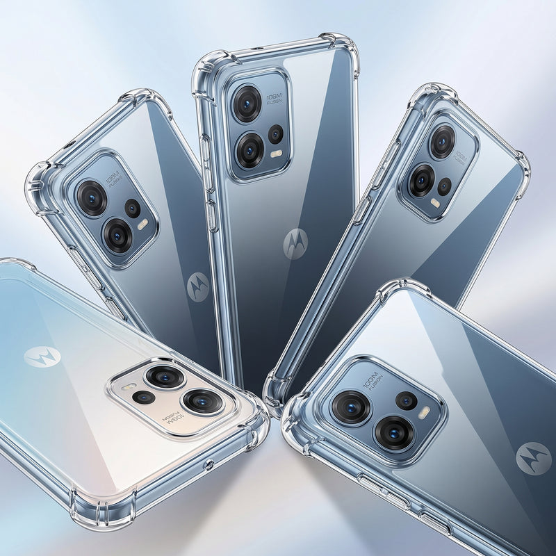 Funda Transparente Antishock Motorola Edge 30 fusion