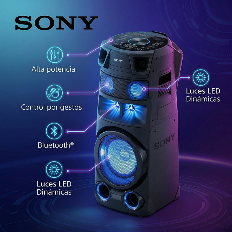 Parlante Bluetooth Sony MHC-V83D