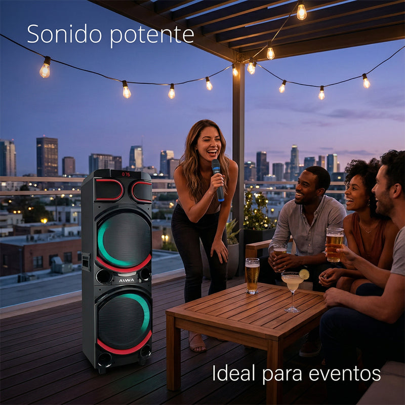 Parlante Bluetooth Aiwa T2010-PB