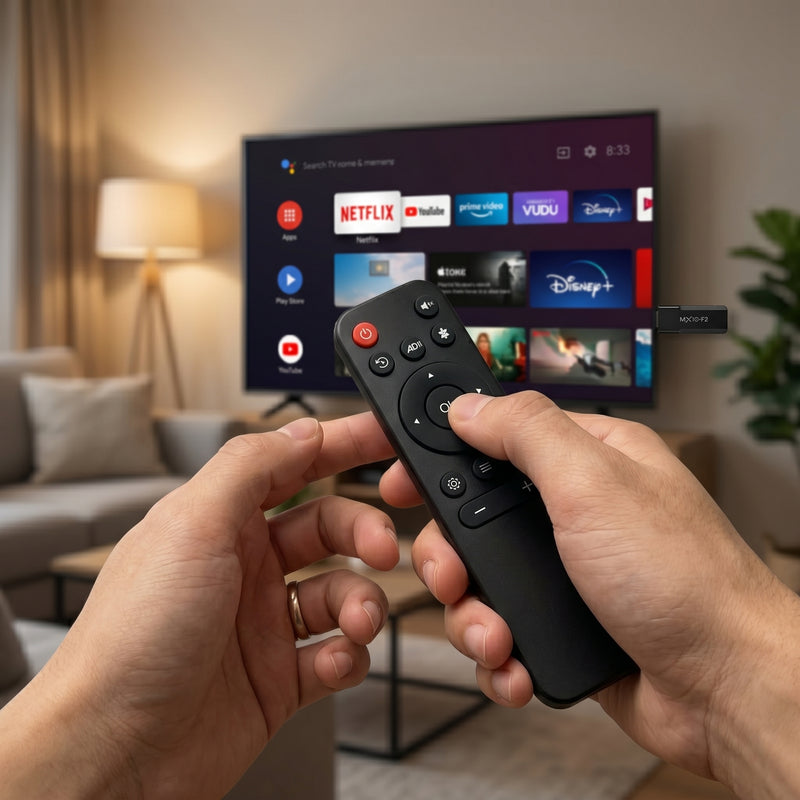 TV Stick MX10 F2 Android 4K
