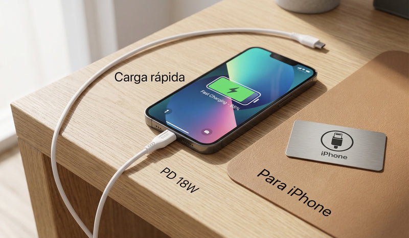 Cable Mobile C a Lightning 1.2Mts