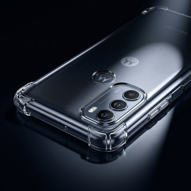 Funda Transparente Antishock Motorola G40