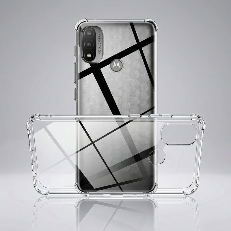Funda Transparente Antishock Motorola E20