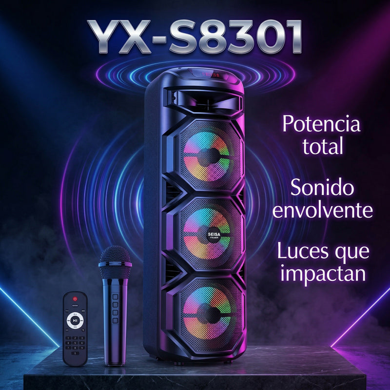 Parlante Bluetooth YX-8301