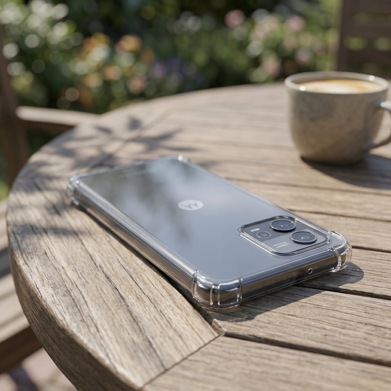Funda Transparente Antishock Motorola G72
