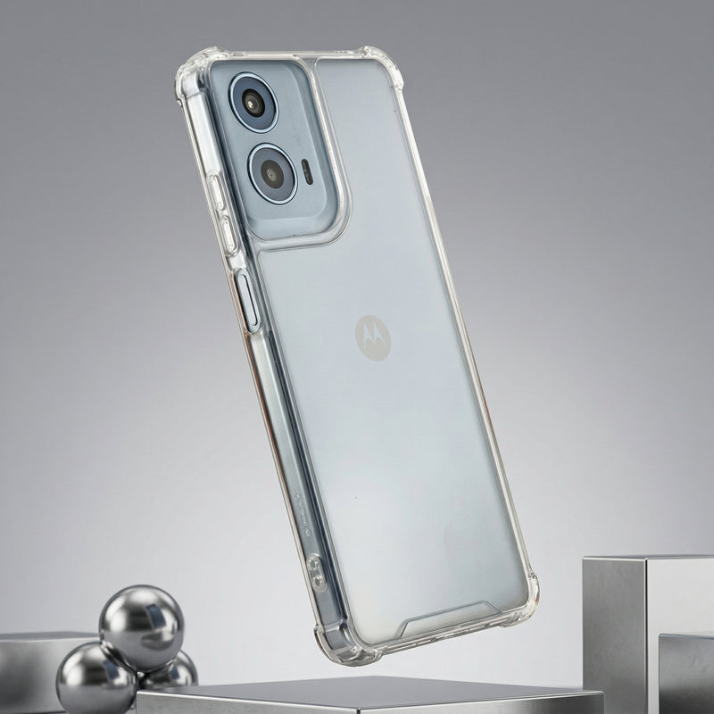 Funda Transparente Antishock Motorola G04