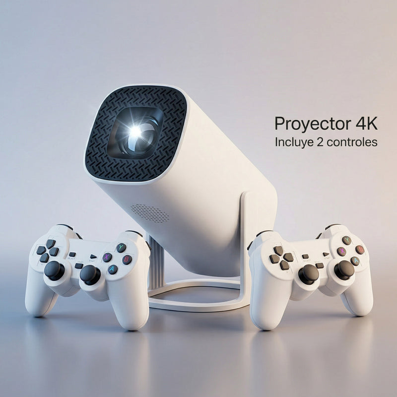 Proyector 4K Consola Gamer.