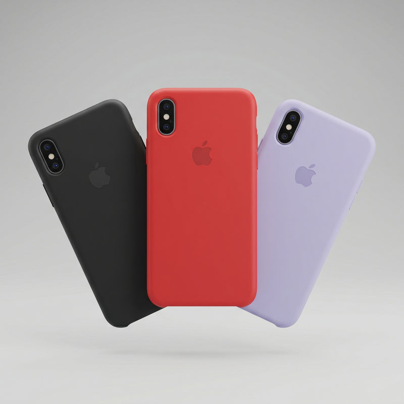 Funda Silicona Original para iPhone X