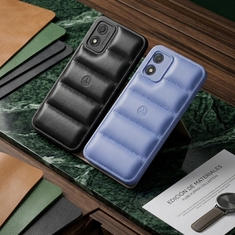 Funda Siliconada Puffer Soft para Motorola E13