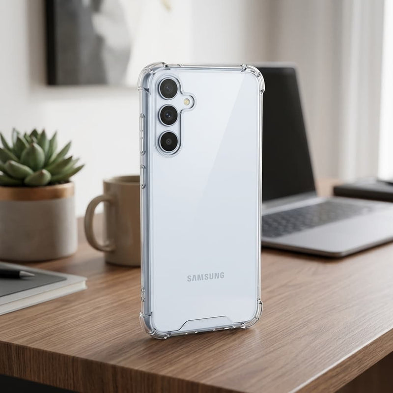 Funda Transparente Antishock Samsung A56