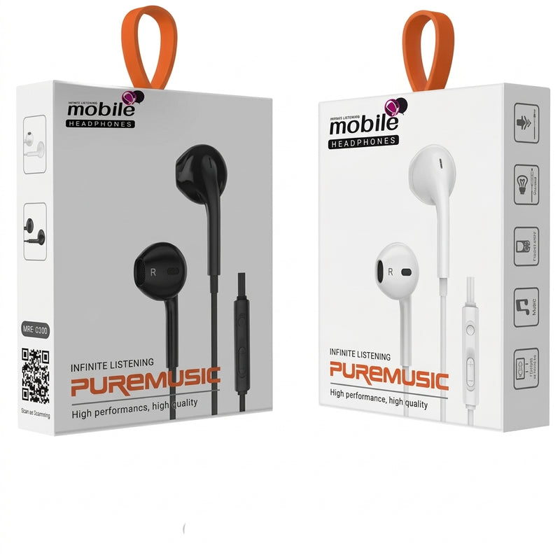 Auricular con Cable Tipo-C Mobile Sin Gomita