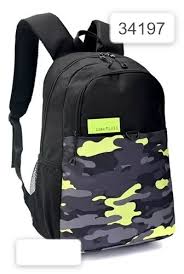 Mochila Urbana Camuflada Negra – Moderna y Resistente