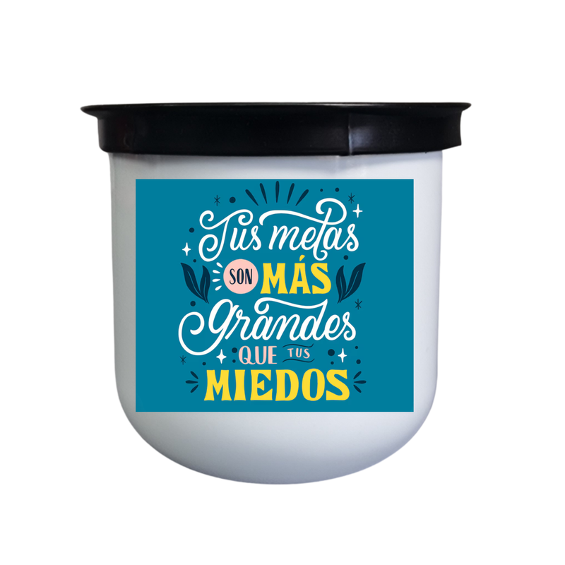 Mate de Polímero Antivuelco Ergonómico - Personalizado Full Color