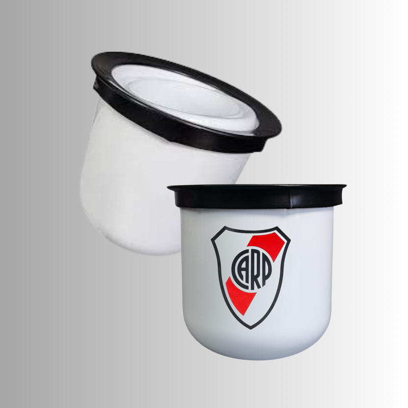 Mate de Polímero Antivuelco Ergonómico - Personalizado Full Color