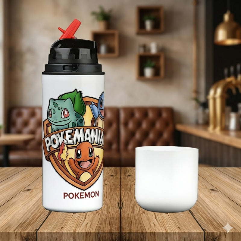 Termo Blanco 550ml Personalizado de Polímero