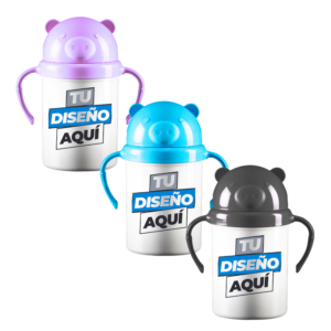 Jarro Tapa Animalito Sublimado Polímero