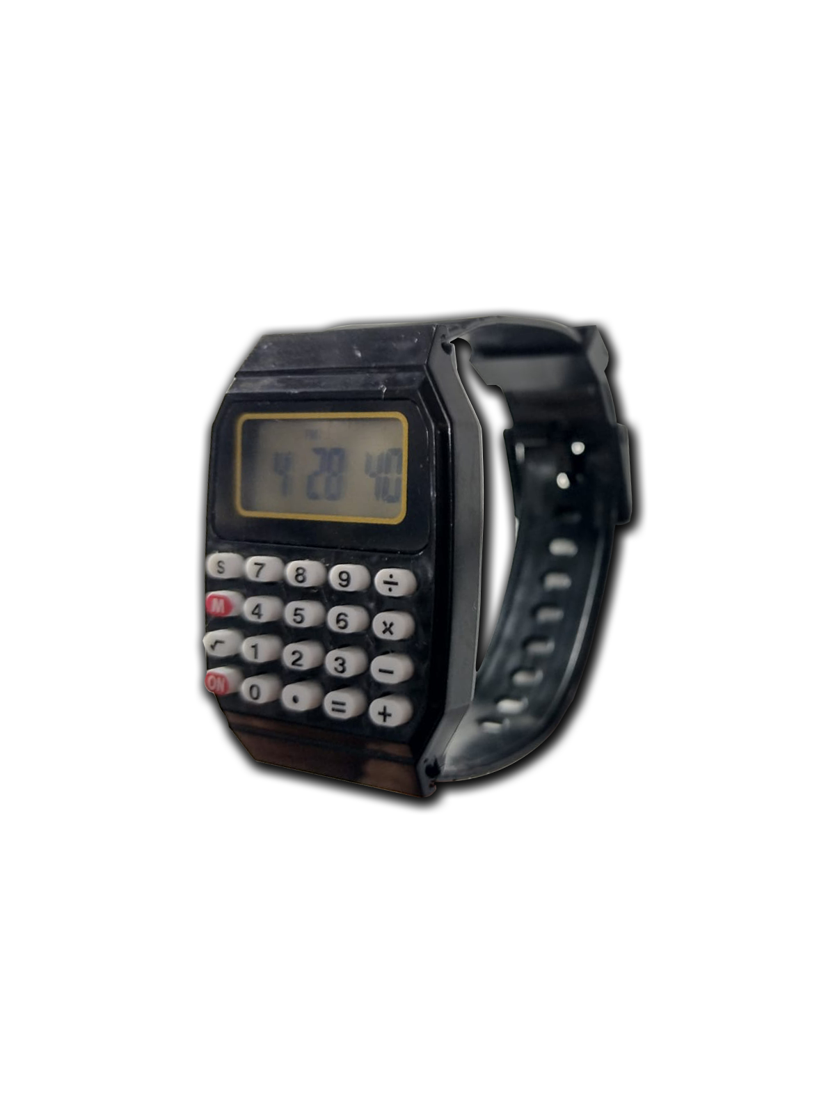 Reloj calculadora pulsera de silicona con fecha. – Tiva