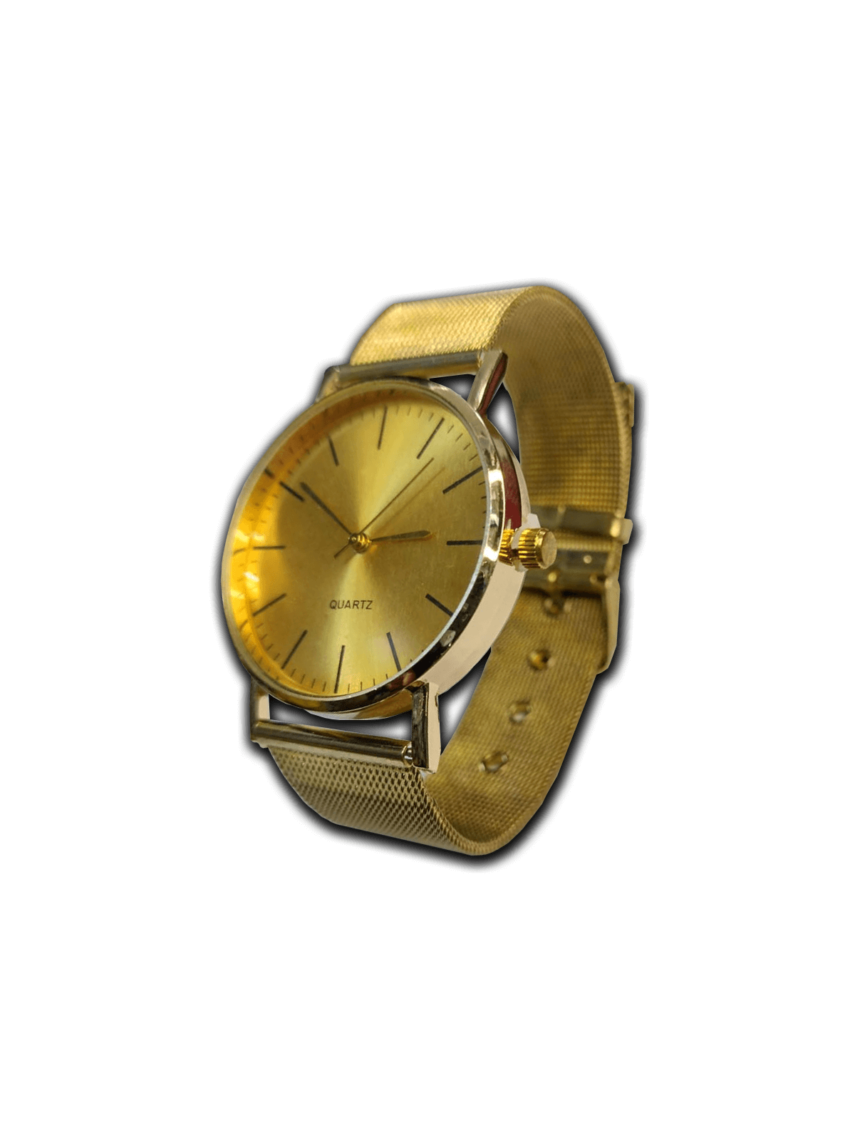 Reloj Quartz Dorado Tiva