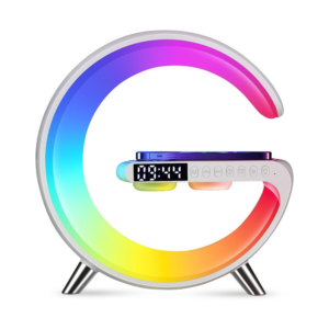 Parlante Lámpara Carga Inalámbrica LED Chico