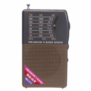 Radio AM-FM Chica Recargable Meier