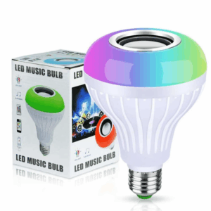 Foco LED RGB 12W con Altavoz Bluetooth