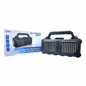 Parlante Inalámbrico con Linterna y Radio SK-SPE9