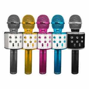 Micrófono Karaoke Inalámbrico de Colores