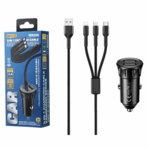 Cargador de Auto 3 en 1 REMAX RCC236