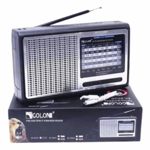 Radio Grande FM Recargable con Linterna RX-3040