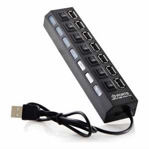 Zapatilla USB Hi-Speed 7 Tomas