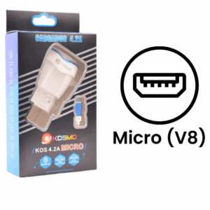 Cargador Rápido Kosmo 4.2A (Micro V8)