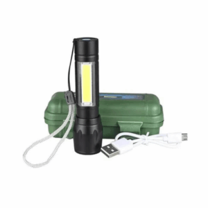 Mini Linterna Recargable con 3 Modos de Luz
