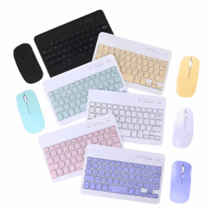 Teclado + Mouse Inalámbrico De Colores