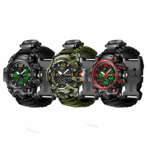 Reloj Deportivo Digital Militar con Brújula