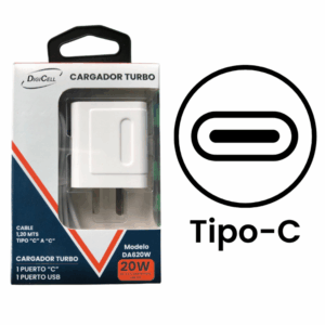 Cargador Rápido Digicell 20W (Tipo C)