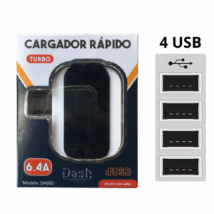 Cabezal Rápido Digicell 6.4A (USB+C)