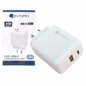 Cabezal Rápido Kosmo 20W (USB+C)