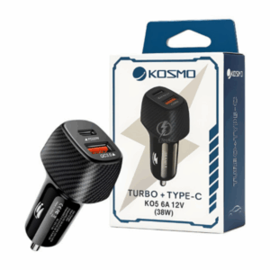 Cabezal Rápido Kosmo 6.0A (USB+C)