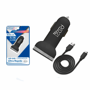 Cargador Rápido para Auto 3.4A PRO21