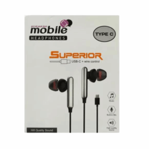 Auricular de Cable Mobile Superior (Tipo-C)